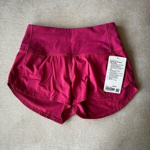 lululemon Speed Up High Rise 2.5” Shorts